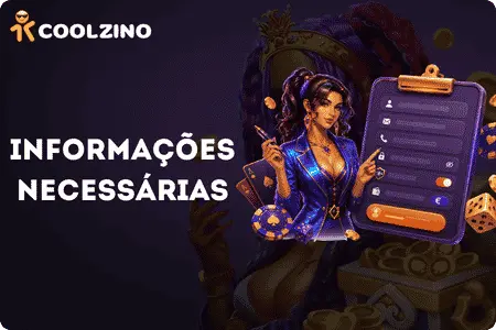 Coolzino registration Informações Necessárias para o Registo