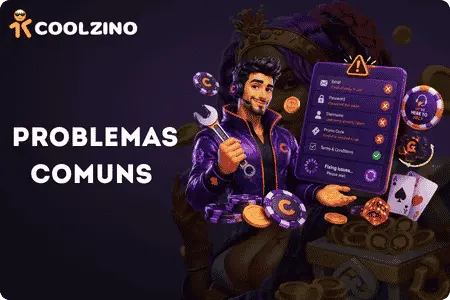 Coolzino registration Problemas Comuns Durante o Registo